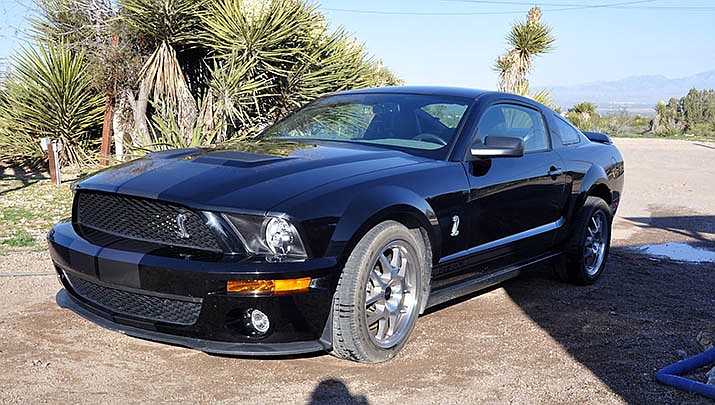 Butch Meriwether of Golden Valley will hold a drawing for the charity giveaway of his GT500 Mustang on Feb. 6. (File photo by Butch Meriwether/For the Miner)