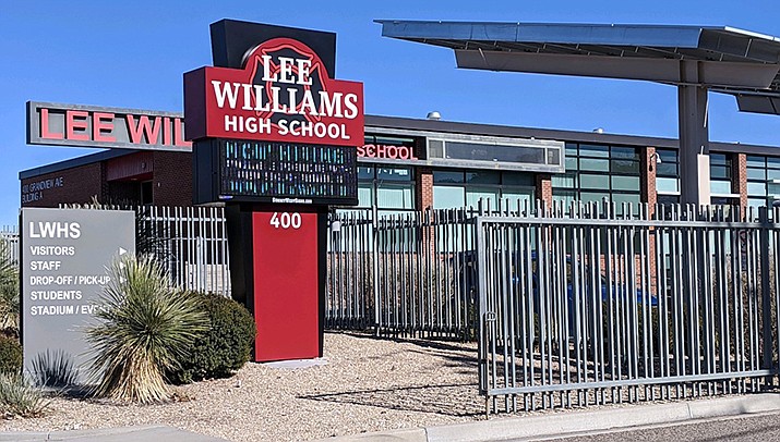 There was an unfounded bomb threat against Lee Williams High School on social media. (Photo by Dave Hawkins/For the Miner)