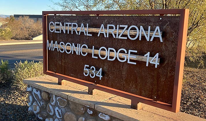 Central Arizona Masonic Lodge 14 is on 12th Street in Cottonwood.
(VVN/Paige Daniels)