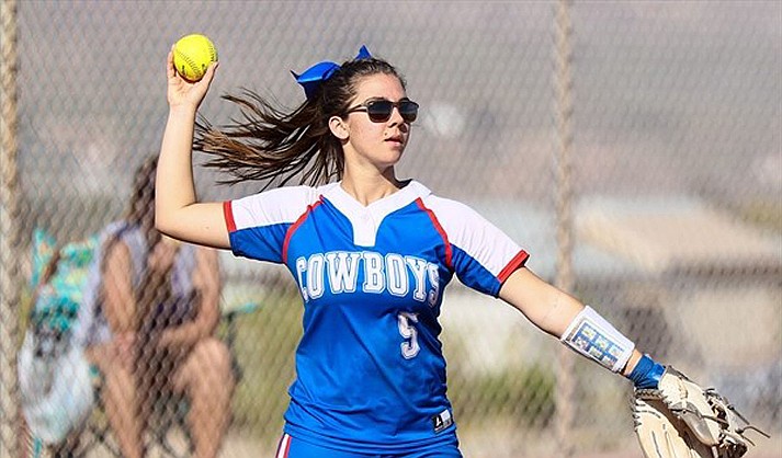 Brielle Durnez winding up for a throw (Photo by Mark Jones/MaxPreps)