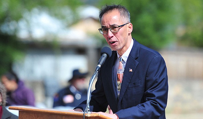 Rep. Quang Nguyen, R-Prescott Valley, pictured at a Yavapai County event in 2021. (Courier file photo)