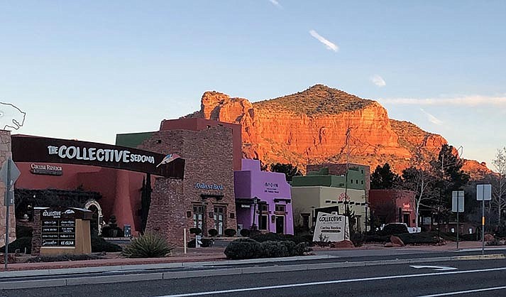 A view of The Collective Sedona from Arizona State Route 179 (Photo by Corey Steiner)