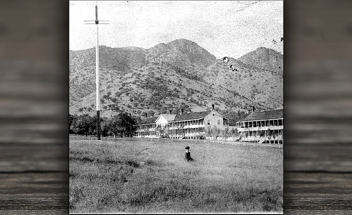 Photograph of the barracks at Fort Huachuca, Arizona in 1890. (Sharlot Hall Museum Memory Project/Courtesy)