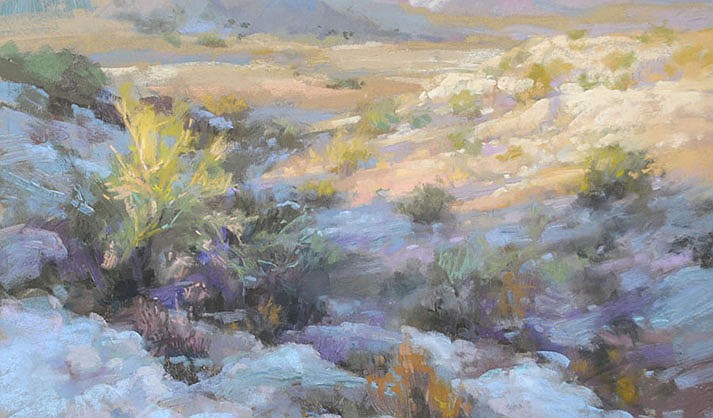 Christine Debrosky of Clarkdale won the Award of Merit at the Arizona Pastel Artists Association 2022 Juried International Exhibition and Sale at the Phippen Art Museum (Courtesy of Christine Debrosky)