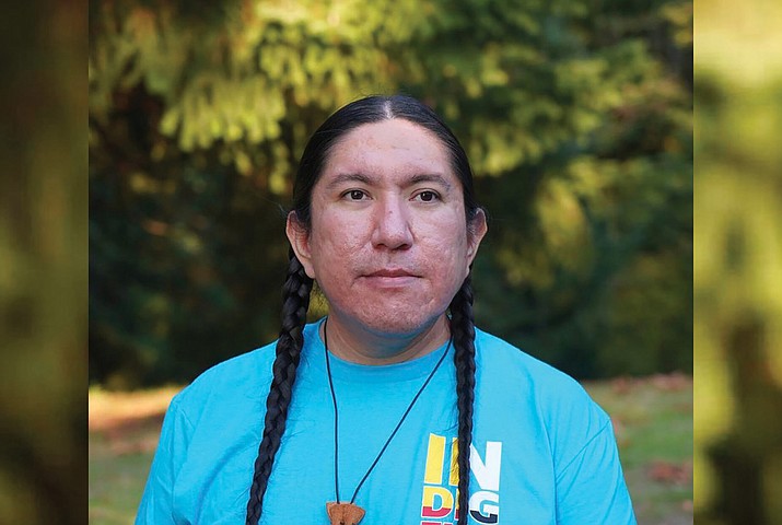 Michael Running Wolf wants to use AI to help reclaim Native languages.   (Photo/ Michael Wolf)