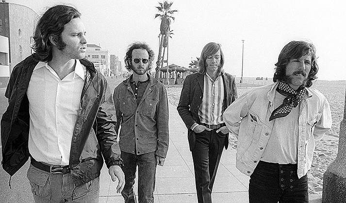 ‘When You’re Strange: A Film About The Doors’ reveals an intimate perspective on the creative chemistry between drummer John Densmore, guitarist Robby Krieger, keyboardist Ray Manzarek and singer Jim Morrison — four brilliant artists who made The Doors one of America’s most iconic and influential rock bands. (Photo provided by SIFF)
