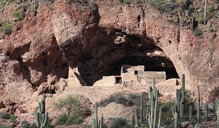 Tonto National Monument Heritage Days Kudos AZ   Lower Cliff Dwelling Tonto Ntl Monument WEB 