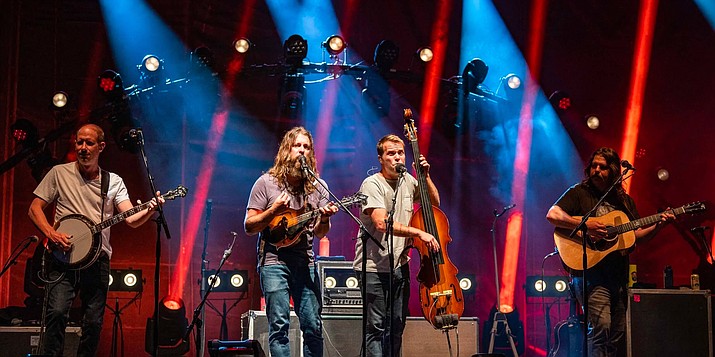 Greensky Bluegrass will headline a free Community Concert at the 18th Whiskey Off-Road mountain bike event at 7:30 p.m. Saturday, April 29, 2023, on the courthouse plaza lawn in downtown Prescott. Greensky Bluegrass is considered one of the top bluegrass acts in the country. (Courtesy photo)