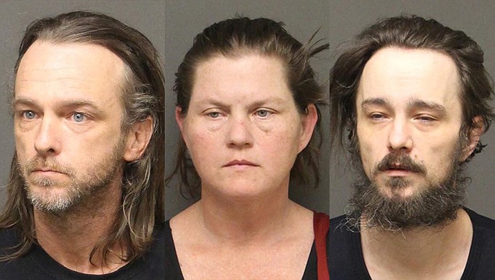 Jon Imes (left), Amber-Leah Valentine, and Richard Pounds (right). (MCSO photos)