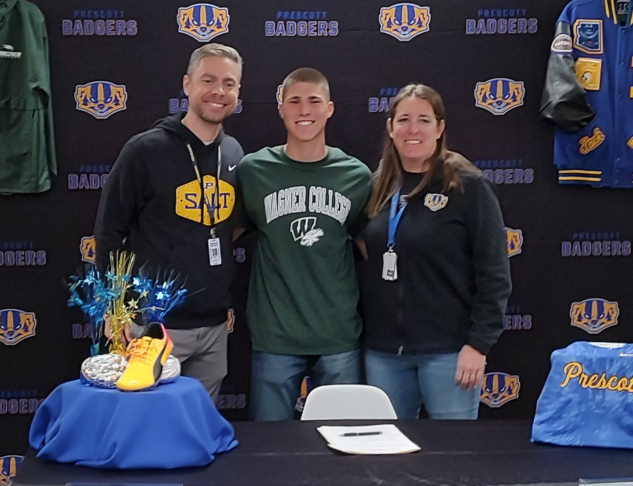 Prescott track & field athlete Jack Mason signs with Wagner College ...