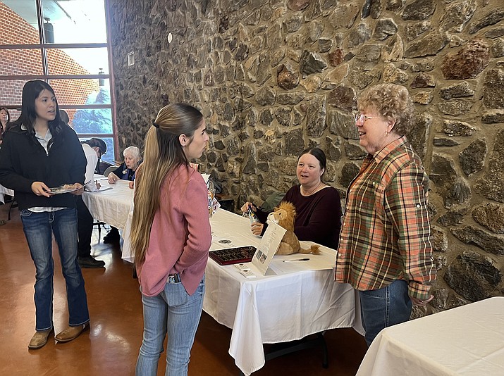 The WHS hallways were filled with students and community sponsors during the annual scholarship fair March 8. Students met sponsors, inquired about scholarship opportunities and picked up applications to apply. (Summer Serino/WGCN)