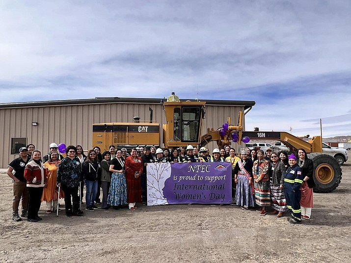 Navajo Transitional Energy Company hosted an event on International Women’s Day with Navajo Nation Speaker Crystalyne Curley, Navajo Nation Vice President Richelle Montoya., First Lady Jasmine Blackwater Nygren and Miss Navajo Nation Valentina Clitso. (Photos/Navajo Nation Council)