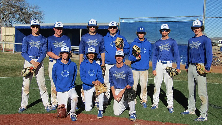 The 2023 Chino Valley High School baseball team. (Stan Bindell/For the Review)