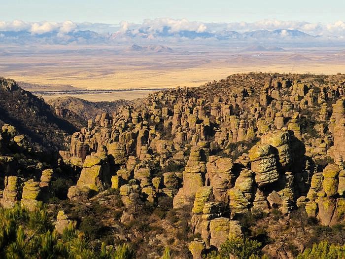 Chiricahua National Monument near Wilcox, Arizona, is home to many unique rock formations. (Photo/NPS)