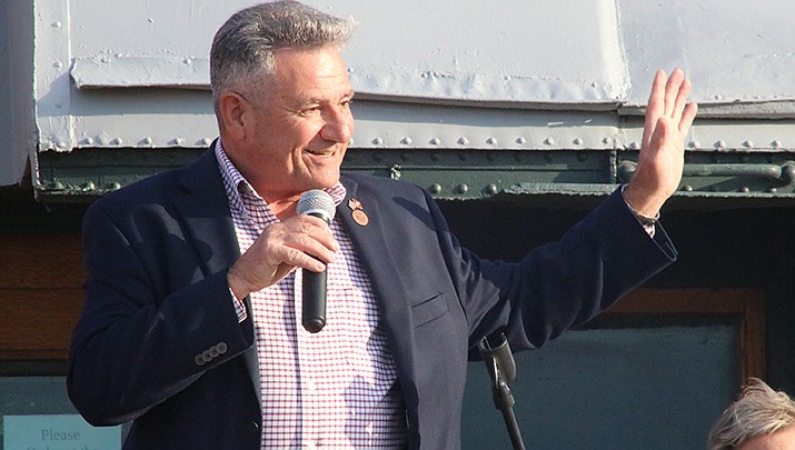 Sen. Sonny Borrelli’s (R-Lake Havasu City) bill that would ban electronic voting equipment as the primary method for tabulating votes passed the House Municipal Oversight and Elections Committee. (Miner file photo)