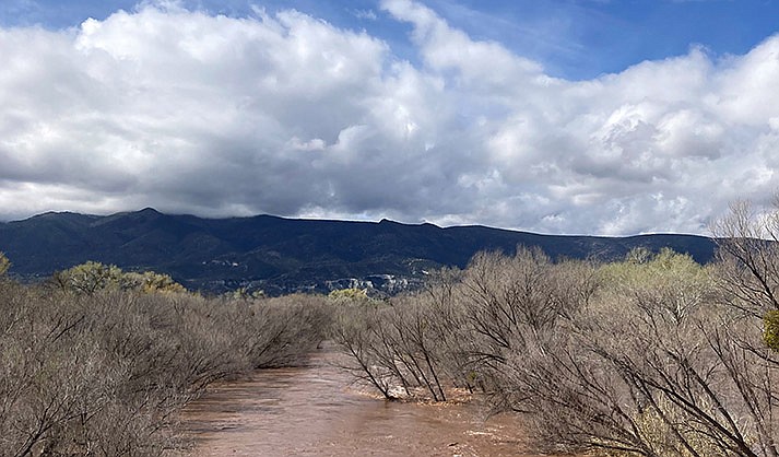 There is a chance of rain Sunday and Monday in the Verde Valley, with the likelihood of precipitation increasing to 50% by Tuesday, according to the National Weather Service. (VVN/Paige Daniels)