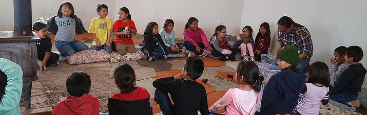 The Little Singer Community School integrates Navajo culture and language teachings across all subjects. (Photo/LSCS)