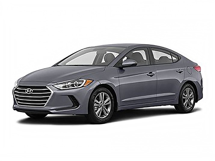 The suspect vehicle is described as a grey Hyundai, four-door, possibly an Elantra model, like the example seen here. (Courier stock photo)