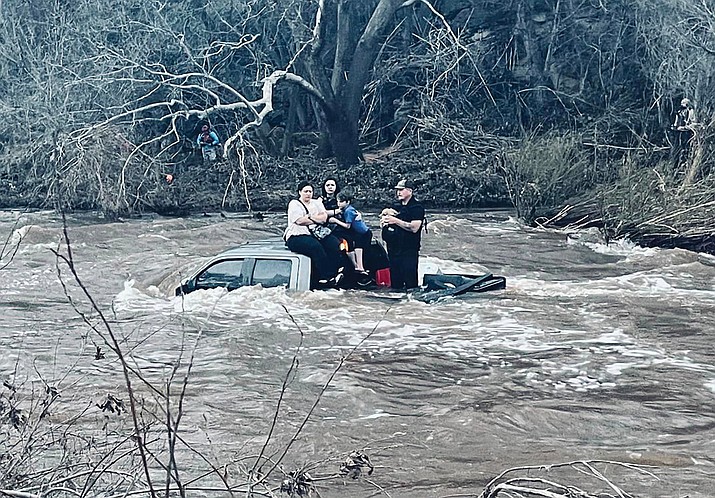 Copper Canyon Swift Water Rescue assisted Camp Verde Marshall's Office with a rescue and arrest March 22. (Vyto Starinskas/WGCN)