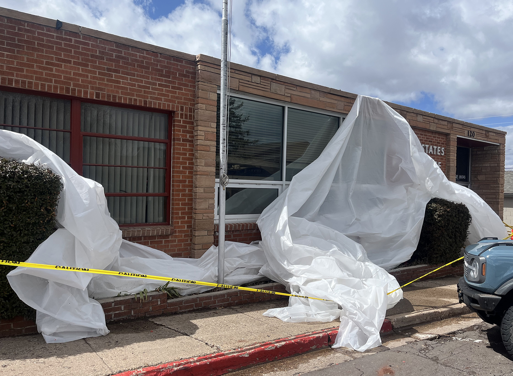 New roof and upgrades underway at Williams Post Office WilliamsGrand
