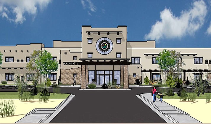 Taawaki Inn is being designed to look like a Hopi house and will host artists and performers, according to the Hopi Tribe Economic Development Corporation.