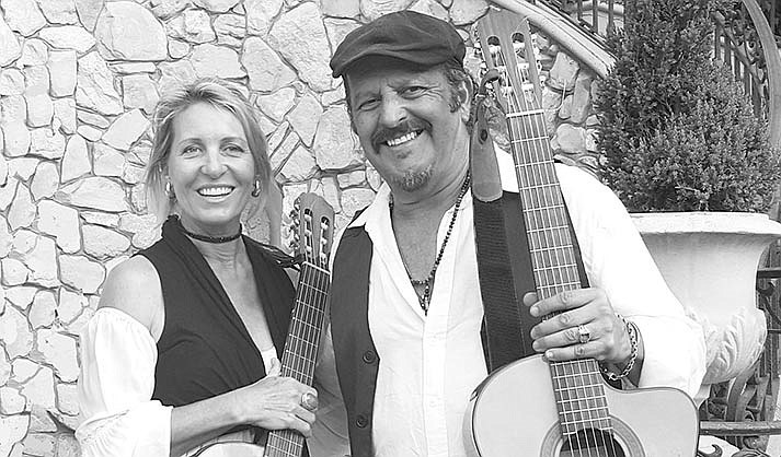 Novi Bruno is a guitar duo who have been performing together for more than 10 years. Their music is a blend of originals and familiar pop and rock favorites, styled with Latin and Caribbean moods. Catch them live for the Cinco De Mayo event at Oak Creek Vineyards & Winery on Saturday April 29th from 1-4pm. 1555 Page Springs Rd. Cornville, Arizona 86325