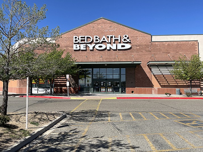 The Bed Bath and Beyond store at the Gatway Mall in Prescott. The company has announced it is beginning the process of closing all of its stores after filing for Chapter 11 bankruptcy protection April 23. (Jim Wright/Courier)