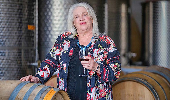 Paula Woolsey at the Southwest Wine Center this year. (Paul Young Cucoloris LLC/courtesy)