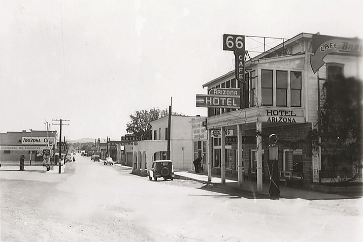 Downtown Ash Fork circa 1930. (Photo/Ash Fork Historical Society)
