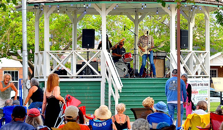 The future of the Clarkdale bandstand on Main Street is unclear. The gazebo is used for different events during the year. (VVN/Vyto Starinskas)