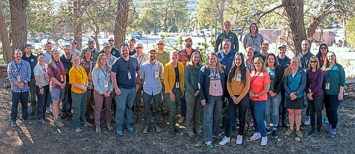 Program managers and volunteers from across the country attended sessions covering a variety of topics, such as heat illness and hyponatremia, the effectiveness of messaging and signage, the importance of tracking your impact and measuring prevention, program planning, volunteer management and risk mitigation, trail and radio scenarios and peer support and self-care. (Photo/Grand Canyon Conservancy)