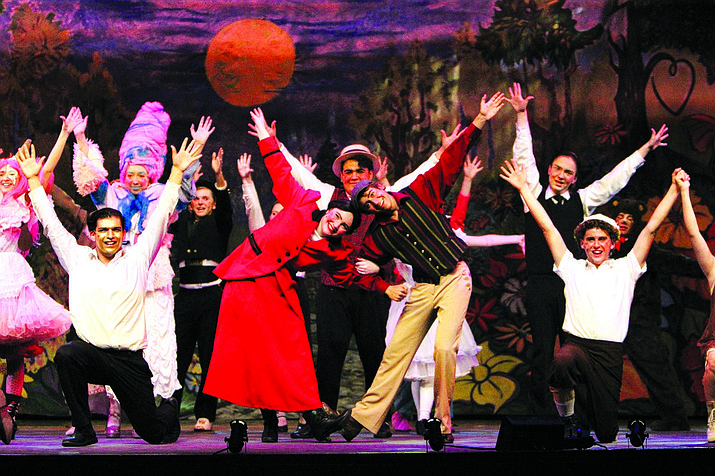 Dance scene from Mingus Union's A.T.O.R.T. production of 'Mary Poppins' (Courtesy photo)