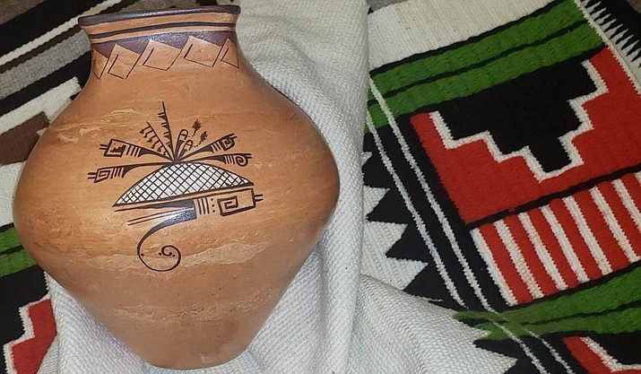 Pottery by Delaine Tootsie, Hopi. (Courtesy/ 'Tis Art Center and Gallery)