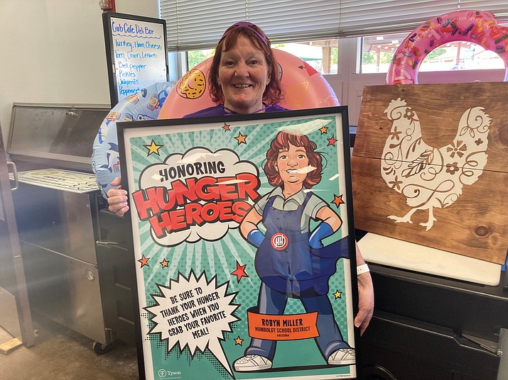 Hunger Hero: Lake Valley school cafeteria manager 1 of 5 nationally  recognized by Tyson K-12 | The Daily Courier | Prescott, AZ