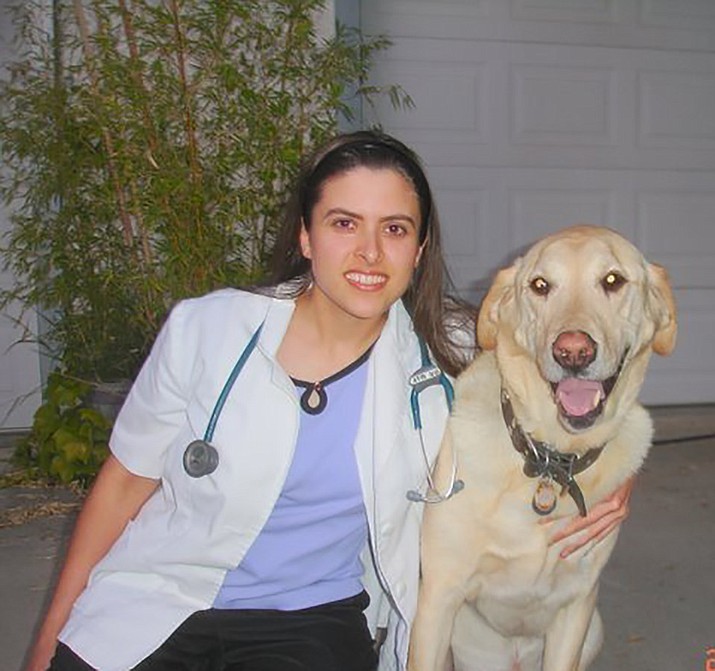 Dr. Armaiti May with Buddy. (Courtesy)
