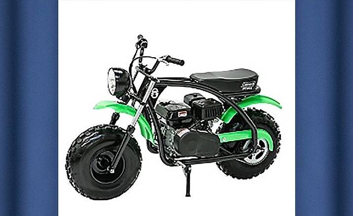 Example of the type of mini bikes stolen. (PVPD/Courtesy)