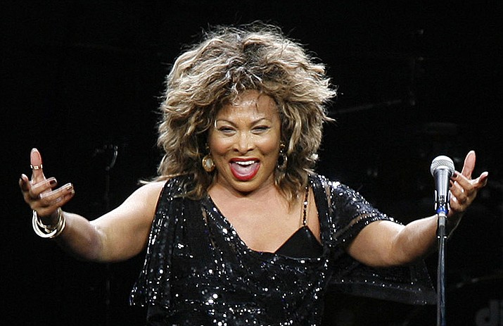 Tina Turner performs in a concert in Cologne, Germany on Jan. 14, 2009. Turner, the unstoppable singer and stage performer, died Tuesday, after a long illness at her home in Küsnacht near Zurich, Switzerland, according to her manager. She was 83. (Hermann J. Knippertz, AP file)