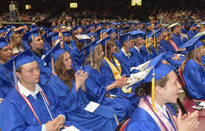 Chino Valley High School graduates 158; ‘We made it,’ Valedictorian ...