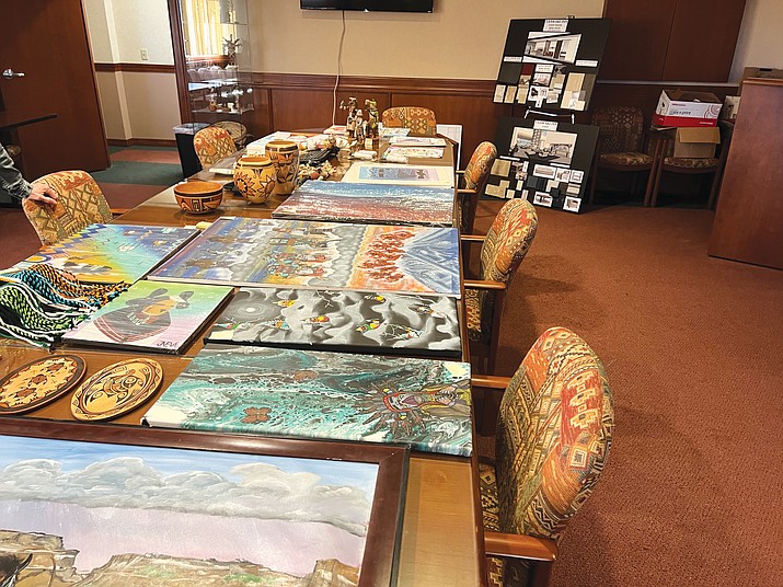 Hopi artwork will be on display and for sale at the Taawaki Inn in Clarkdale.  (Wendy Howell/WGCN)