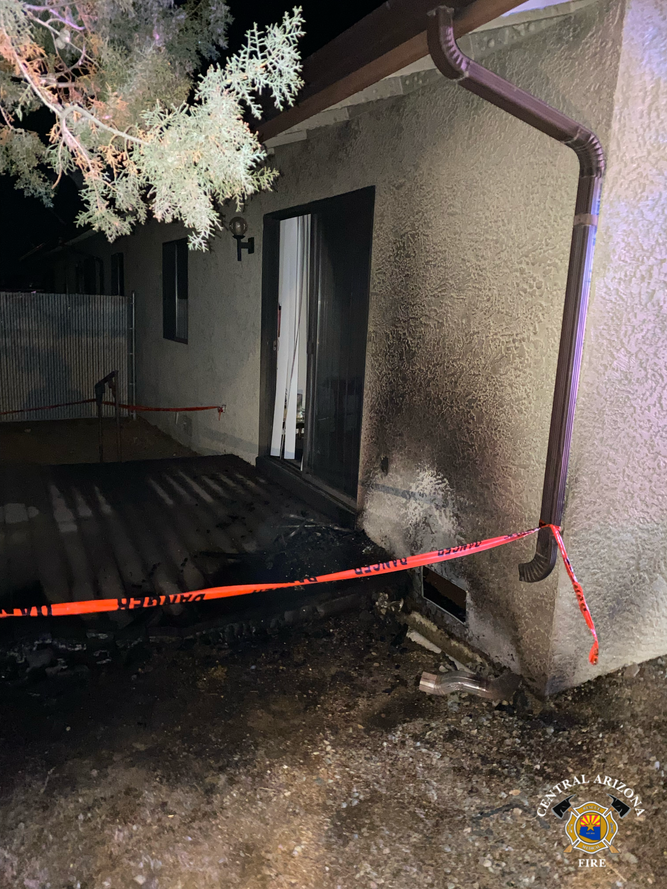 CAFMA extinguishes fire inside Prescott Valley triplex apartment