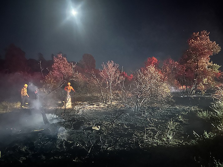 Illegal fireworks suspected in small wildland fire at Willow Lake