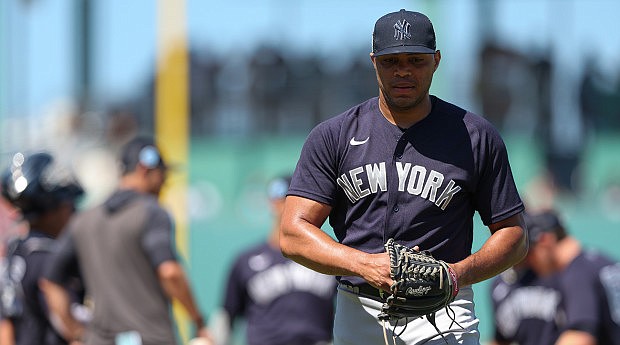 Jimmy Cordero: New York Yankees pitcher suspended for the season after  violating MLB's domestic violence policy