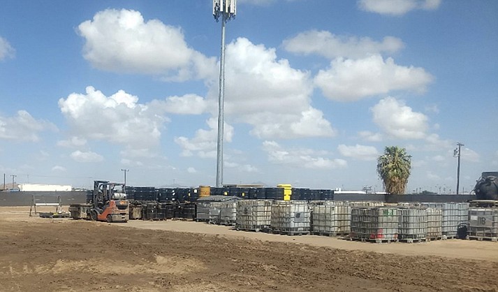The Arizona Department of Environmental Quality approved a permit to allow A.A. Sydcol to handle and store hazardous waste in Yuma County. The proposed space is shown here. The county also must approve a special use permit. (Photo courtesy of Arizona Department of Environmental Quality)