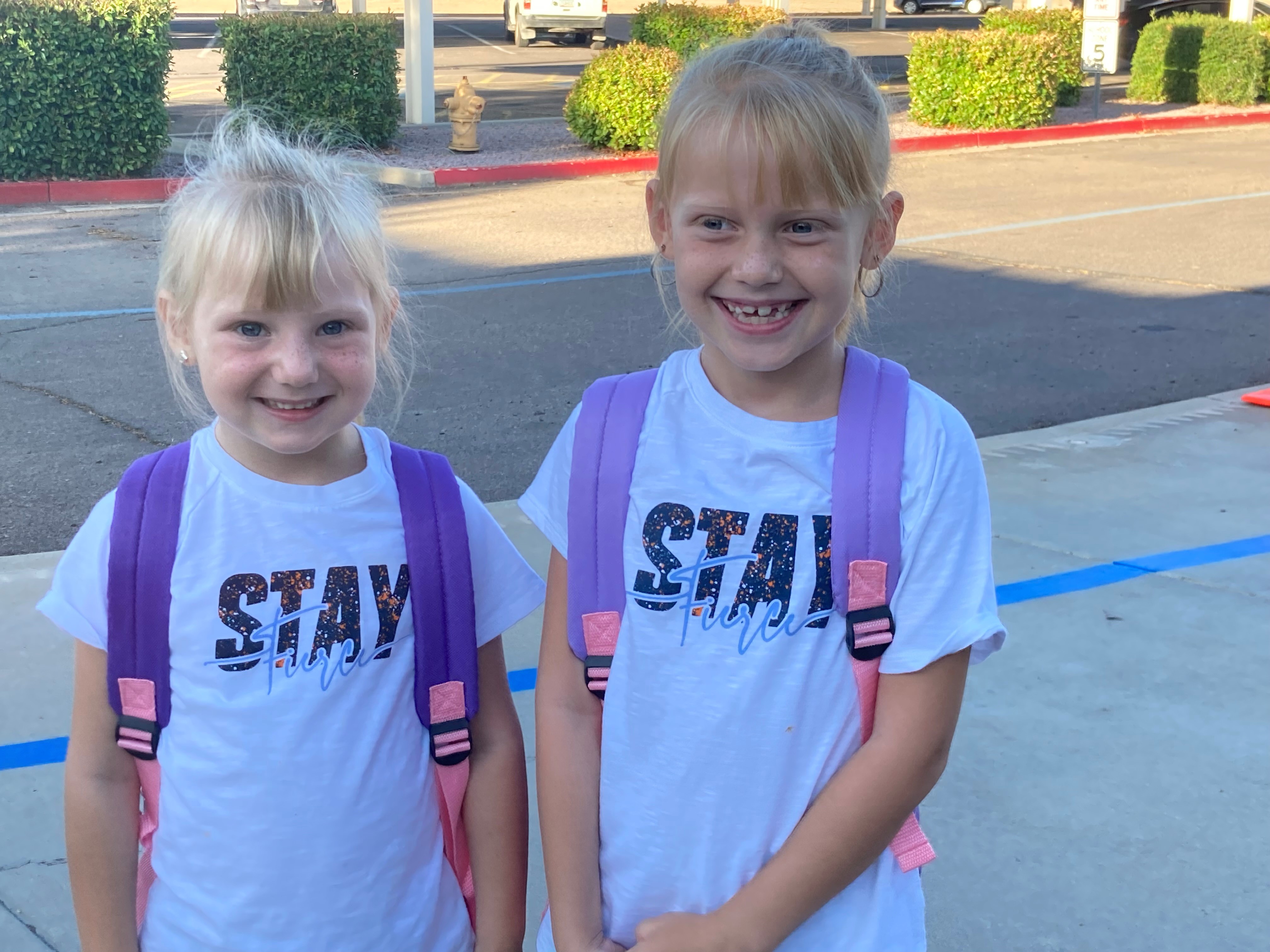 Picture This Chino Valley Unified School District first day of school