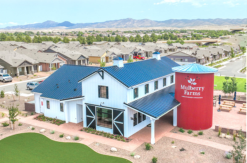 Feature Home Mulberry Farms, a Great Street Community The Daily