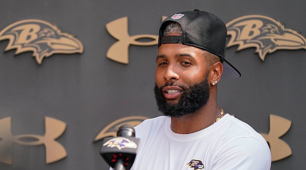 Odell Beckham Jr. “Feels the Love' in Ravens Debut