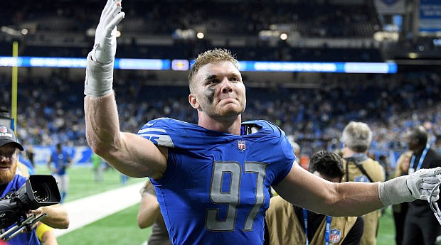 Aidan Hutchinson: Best photos of Detroit Lions DE