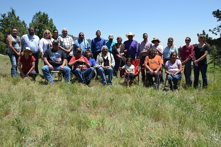 A reburial in Colorado in June 2016. Supported by a NAGPRA grant, Native Nations, History Colorado, Colorado State University, Colorado Department of Natural Resources, and Colorado Commission of Indian Affairs, participated in this reinternment. (Photo/History Colorado)