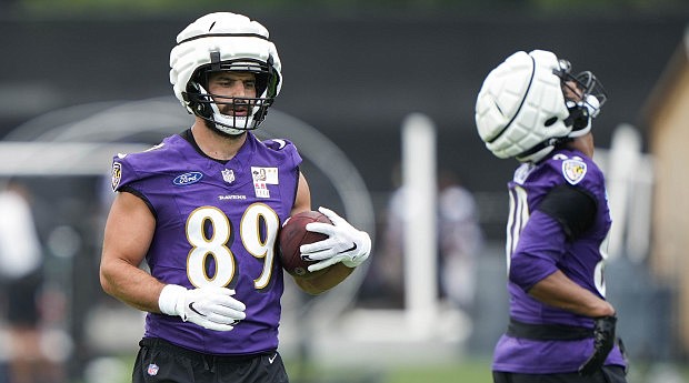 Report: Ravens TE Mark Andrews Injures Commanders CB on Body Slam