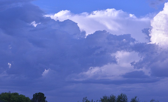 Clouds over Camp Verde. (VVN/Raquel Hendrickson)